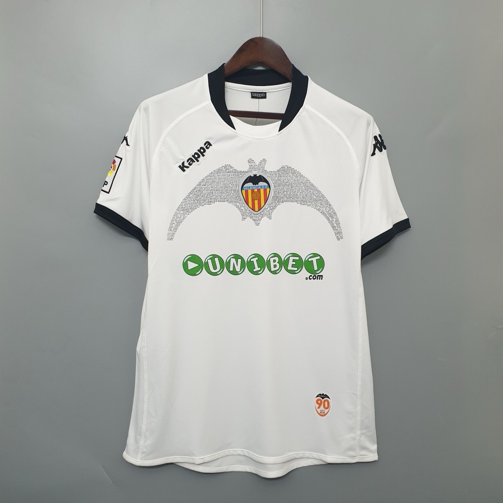 2009-2010 Valencia Home Retro Jersey