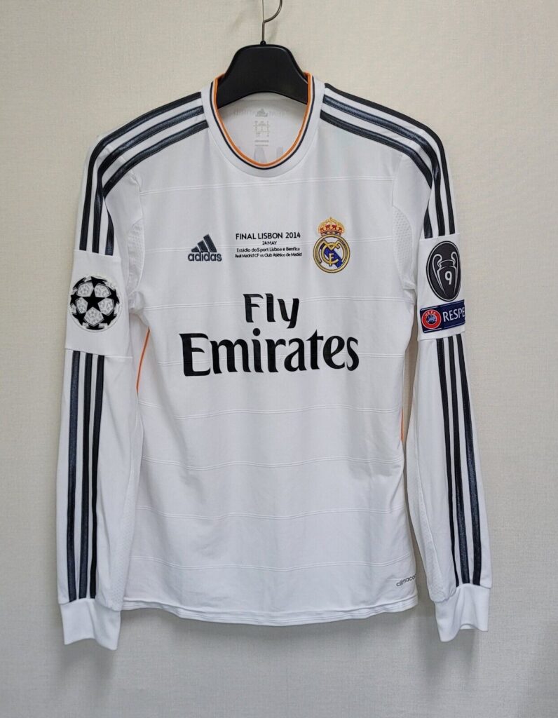 REAL MADRID 2014 FINAL JERSEY LONG SLEEVE