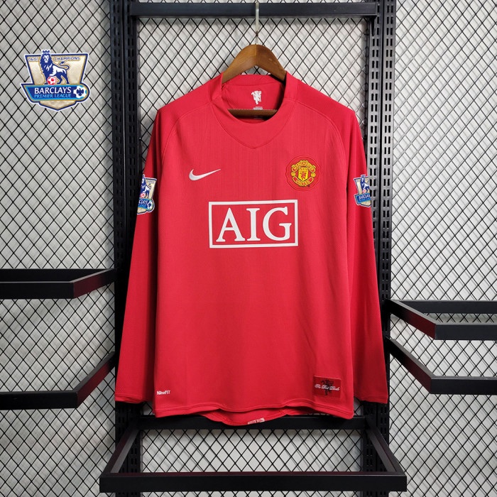 MANCHESTER UNITED 2008 KIT PREMIER LEAGUE