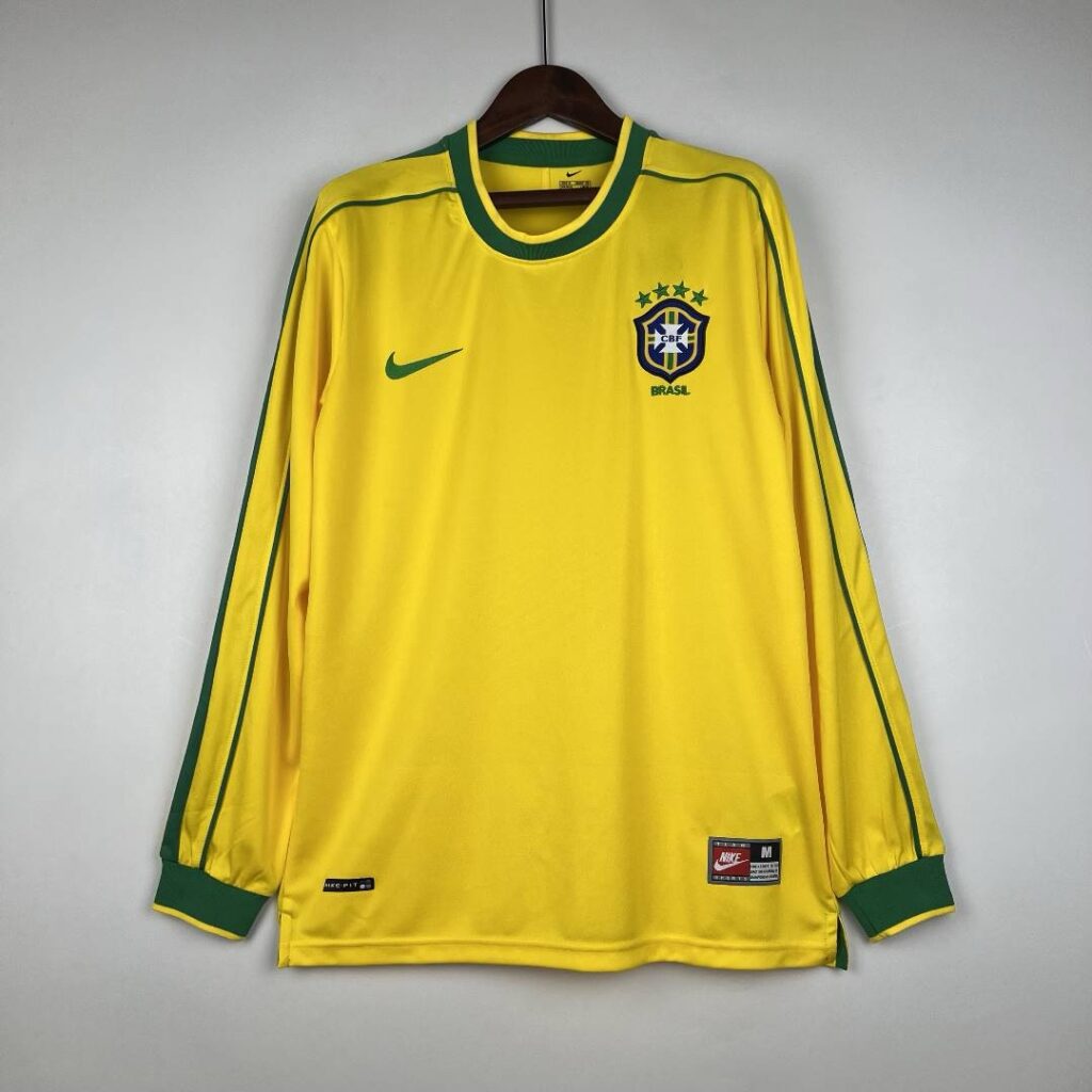 BRAZIL 1998 HOME LONG SLEEVE