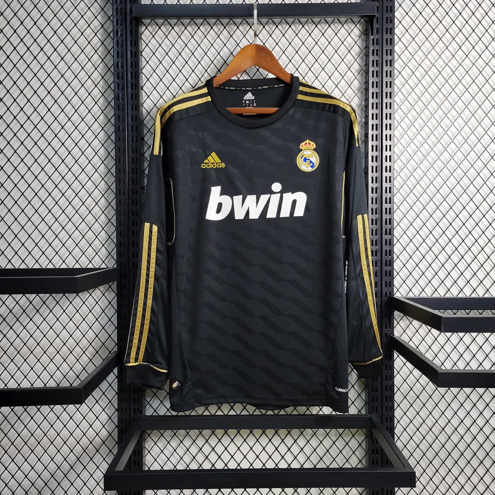 REAL MADRID 2011-2012 AWAY JERSEY LONG SLEEVE