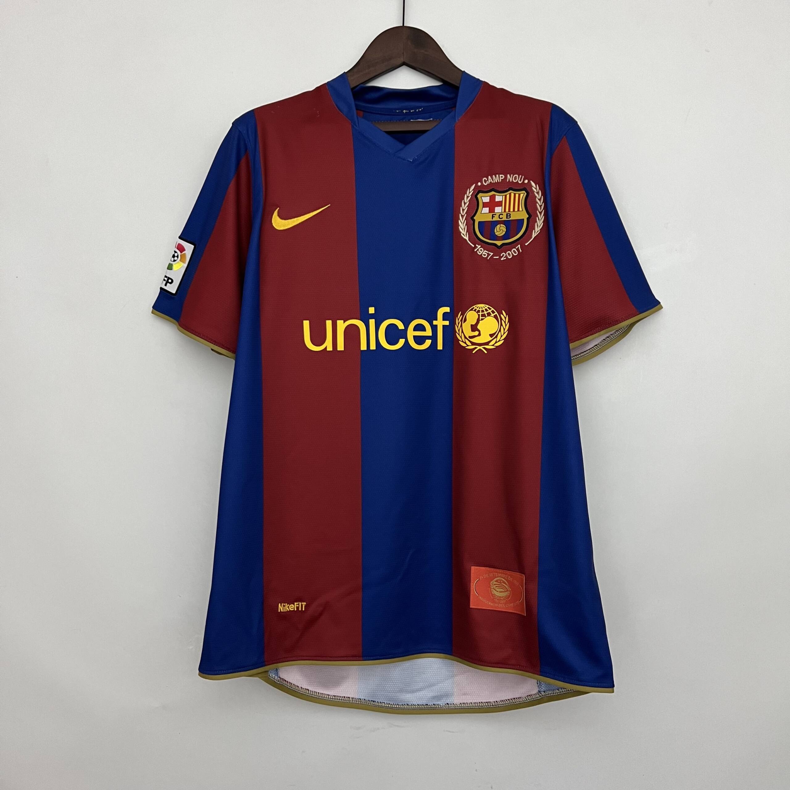2007-2008 BARCELONA HOME 2007-2008 BARCELONA HOME