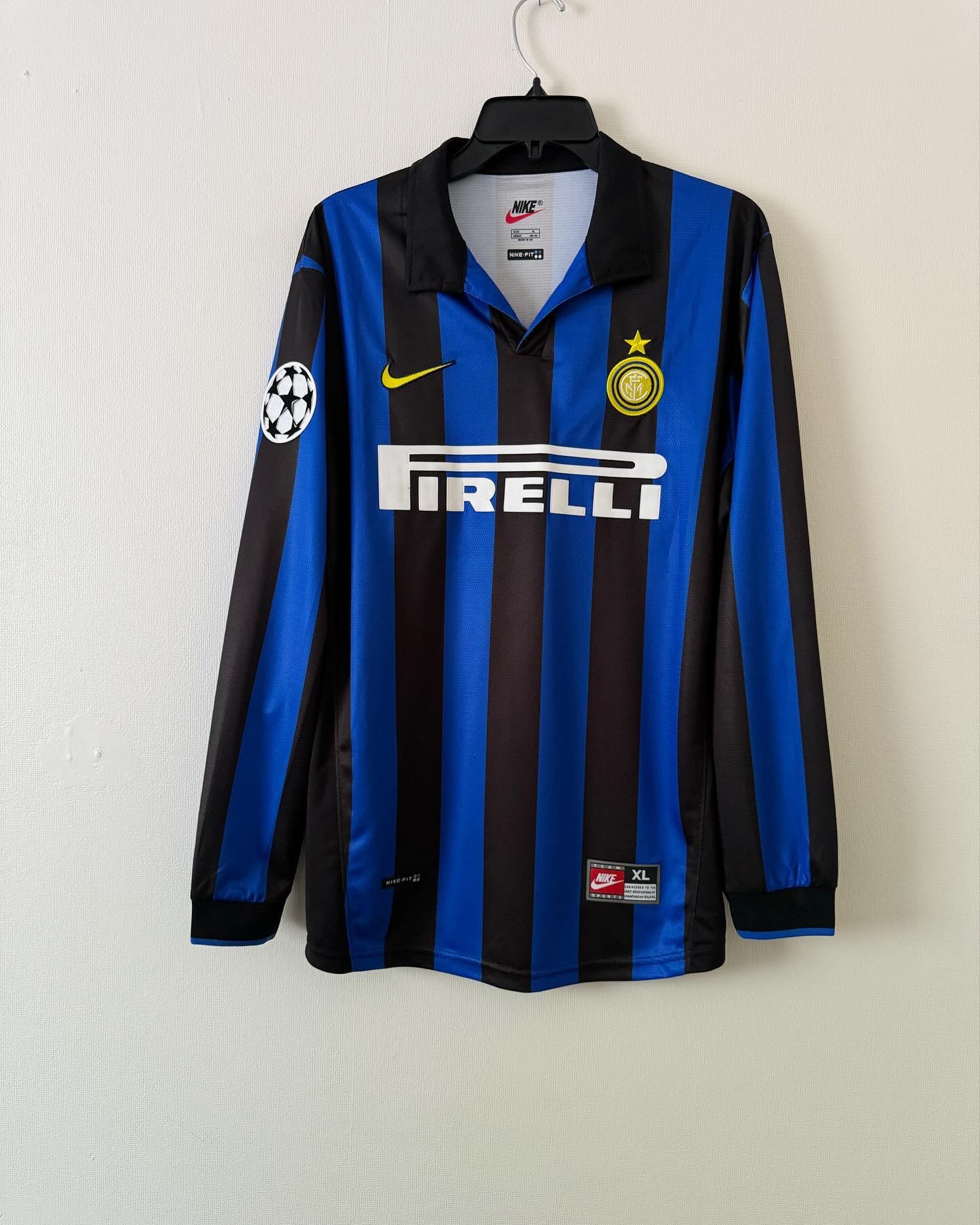 1998-1999 INTER MILAN LONG SLEEVE HOME