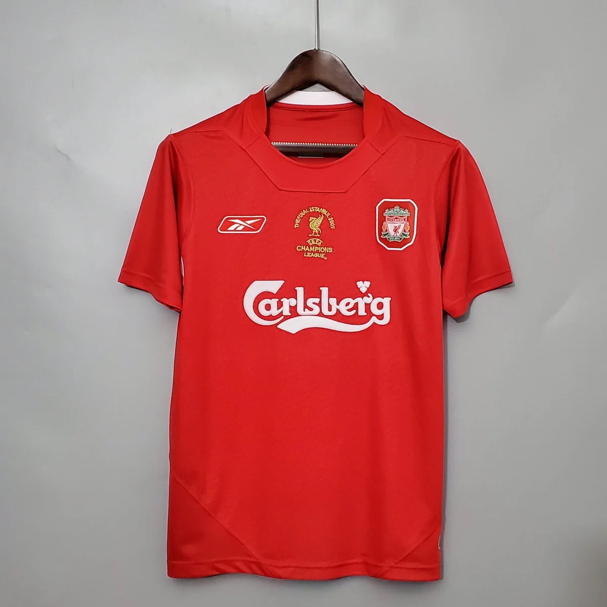 2005 LIVERPOOL FINAL JERSEY 2005 LIVERPOOL FINAL JERSEY