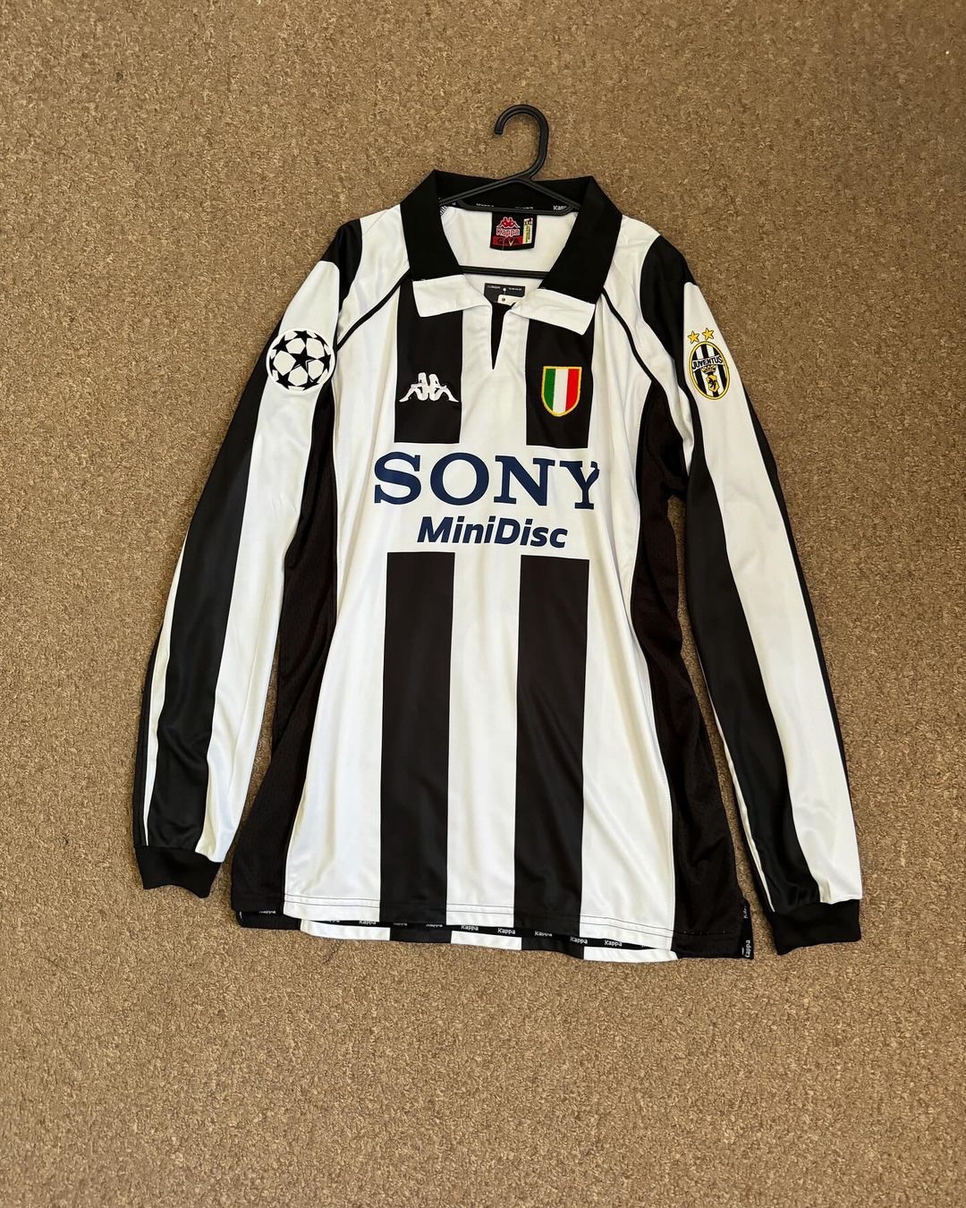 1997-1998 JUVENTUS HOME LONG SLEEVE