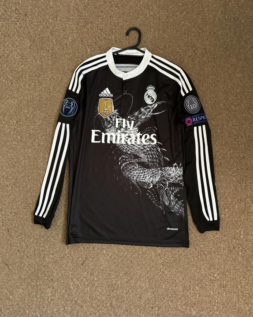 2014-2015 REAL MADRID AWAY LONG SLEEVE JERSEY 2014-2015 REAL MADRID AWAY LONG SLEEVE JERSEY