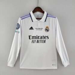 REAL MADRID 2022 FINAL JERSEY LONG SLEEVE