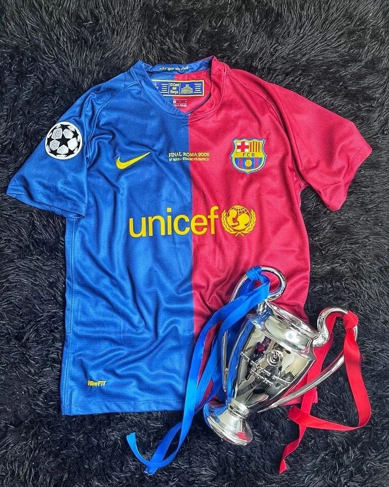 FC BARCELONA FINAL 2009 UCL JERSEY FC BARCELONA FINAL 2009 UCL JERSEY