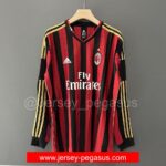 2013-2014 AC MILAN HOME JERSEY LONG SLEEVE