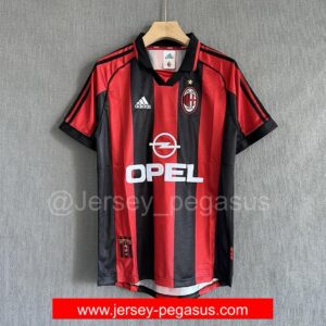 1998-1999 AC MILAN HOME JERSEY