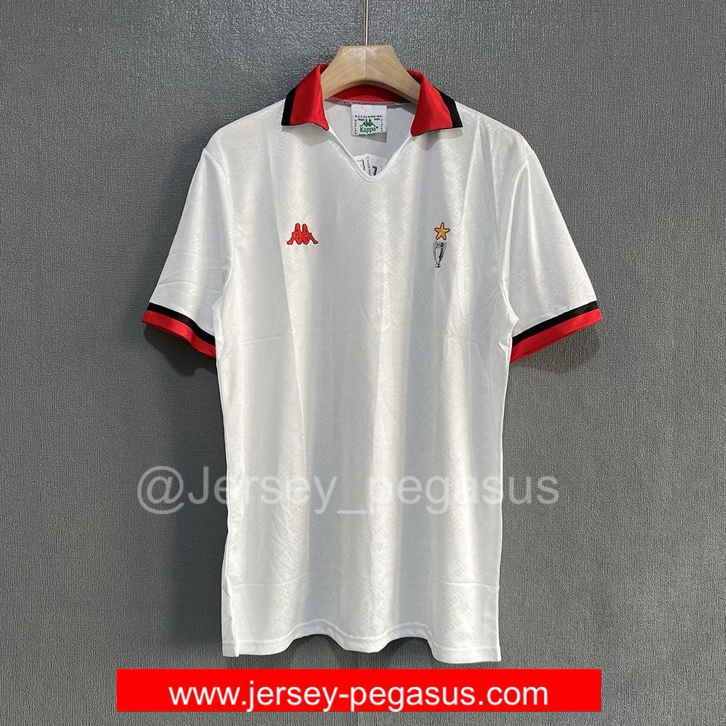 1989-1990 AC MILAN HOME JERSEY 1989-1990 AC MILAN HOME JERSEY