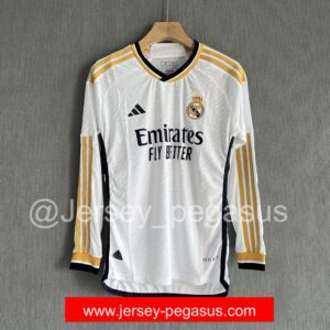 2023-2024 REAL MADRID HOME LONG SLEEVE