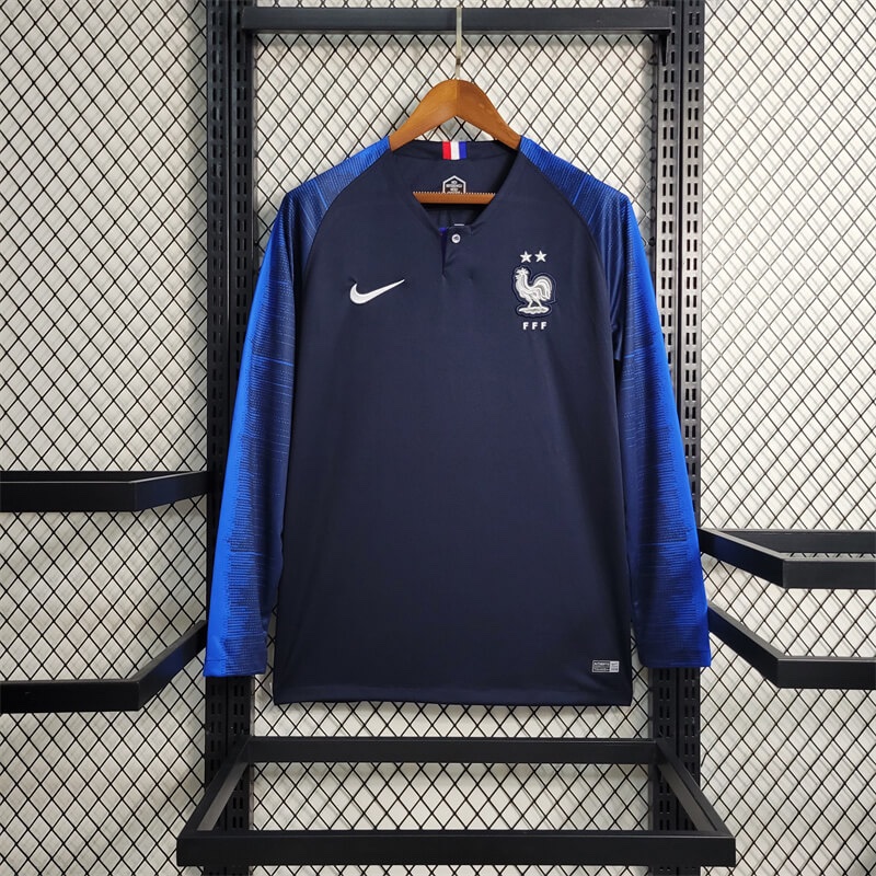 2018 FRANCE LONG SLEEVE WORLDCUP