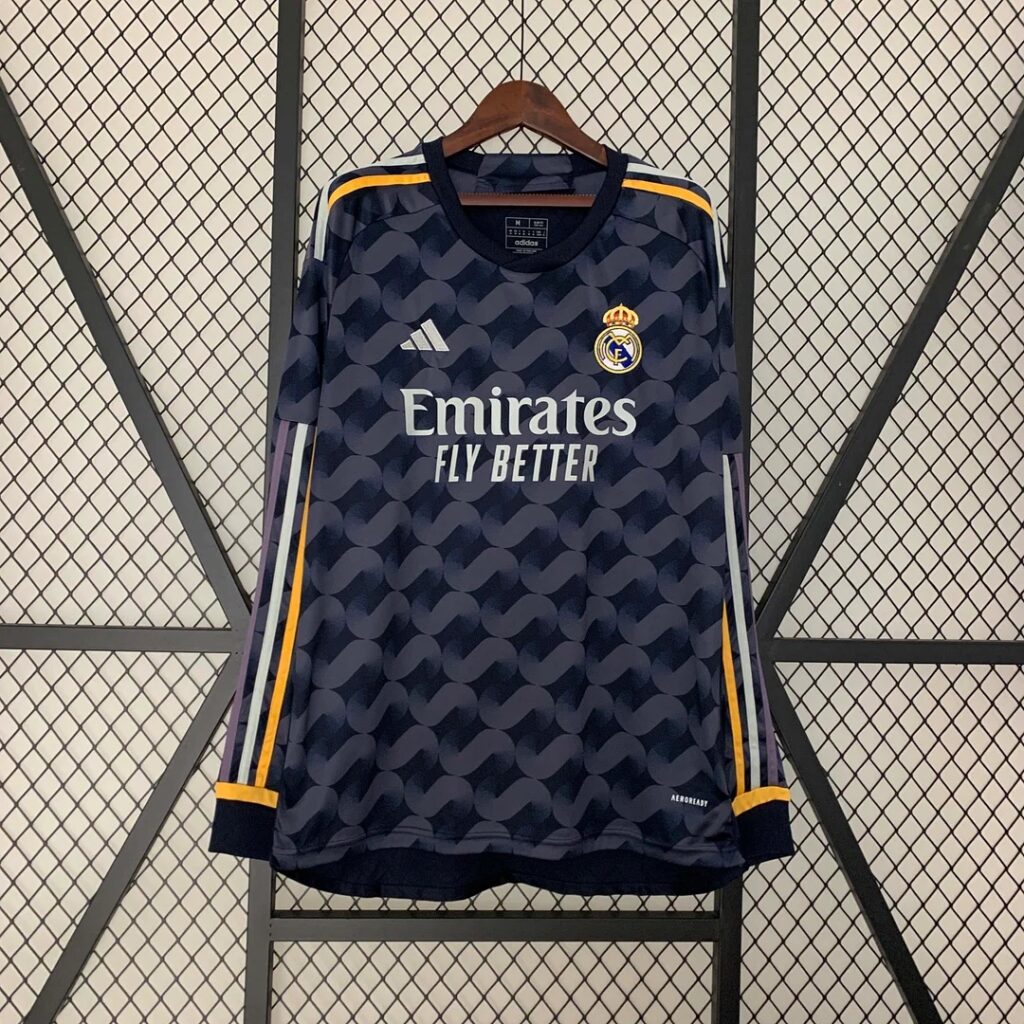 2023-2024 REAL MADRID AWAY LONG SLEEVE