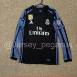 2016-2017 REAL MADRID LONG SLEEVE THIRD AWAY