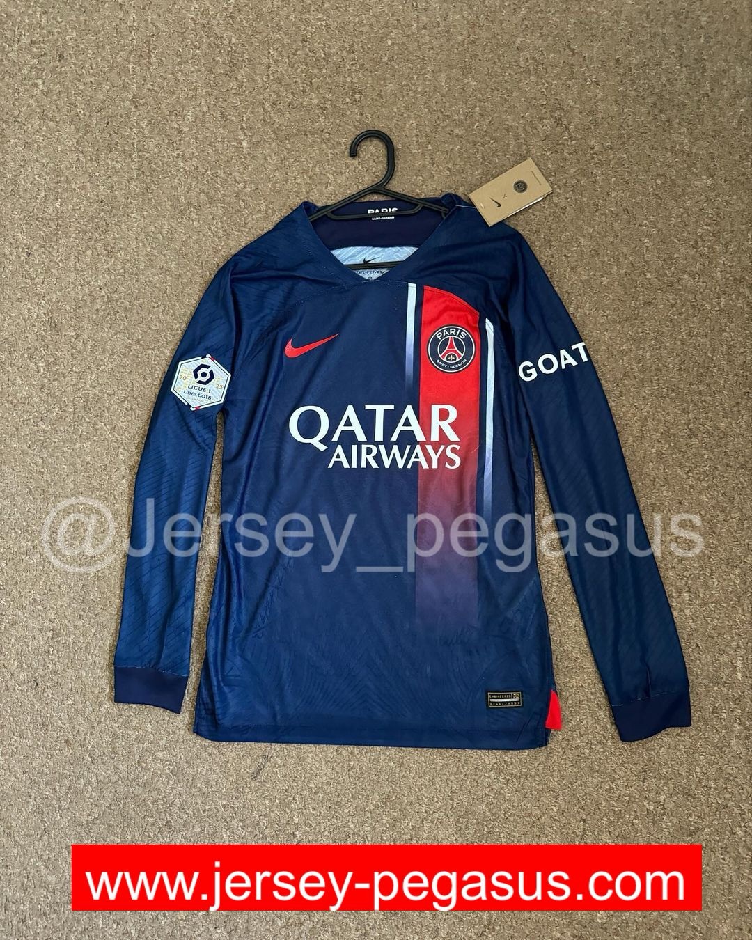 2023-2024 PSG HOME LONG SLEEVE 2023-2024 PSG HOME LONG SLEEVE