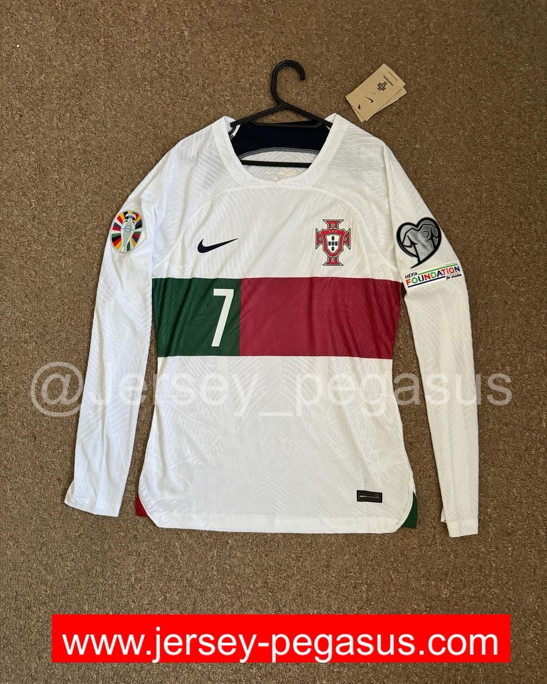 2022-2023 PORTUGAL HOME LONG SLEEVE JERSEY 2022-2023 PORTUGAL HOME LONG SLEEVE JERSEY