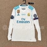 2017-2018 REAL MADRID UEFA CHAMPIONS LEAGUE FINAL KYIV LONG SLEEVE JERSEY