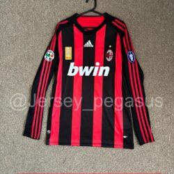 2009-2010 AC MILAN HOME LONG SLEEVE