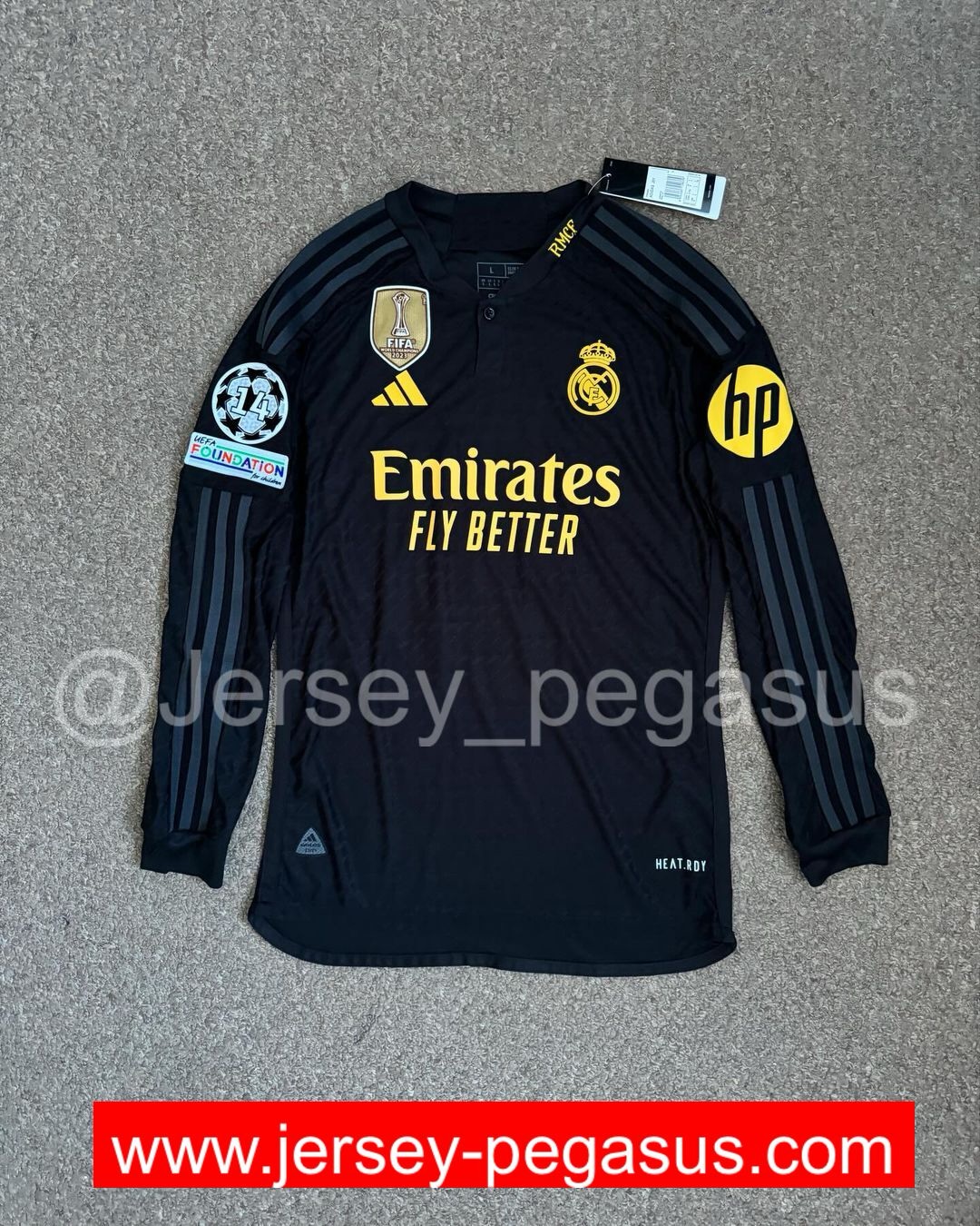 2023-2024 REAL MADRID AWAY LONG SLEEVE