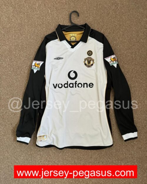 2001-2002 MANCHESTER UNITED LONG SLEEVE JERSEY
