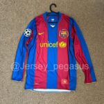 FC BARCELONA 2007-2008 JERSEY LONG SLEEVE