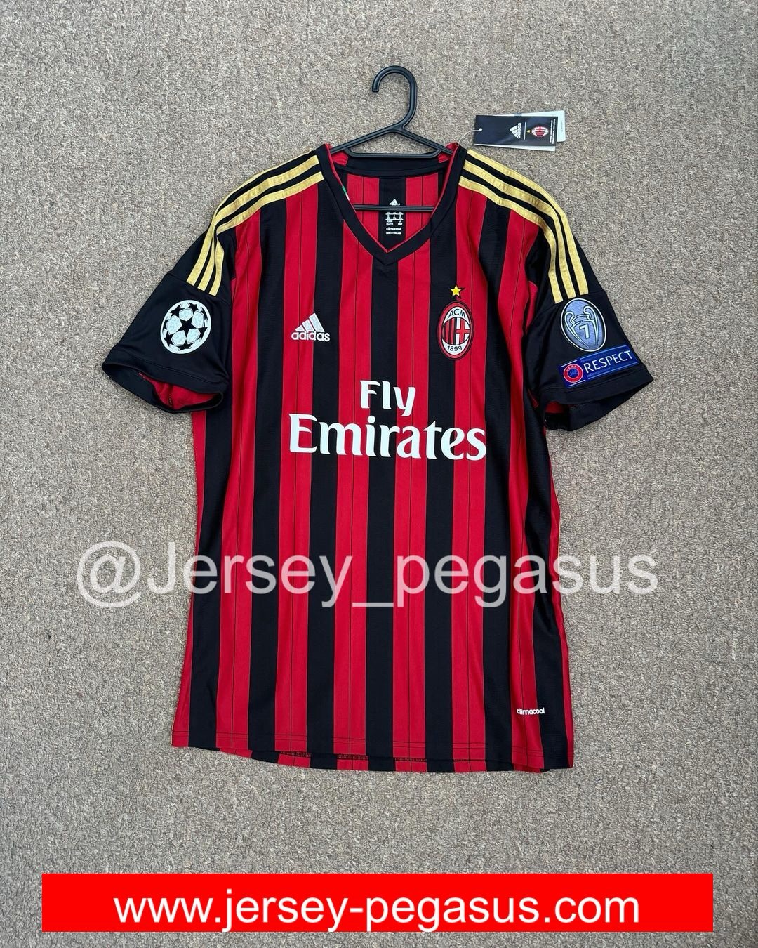 2013-2014 AC MILAN HOME JERSEY 2013-2014 AC MILAN HOME JERSEY