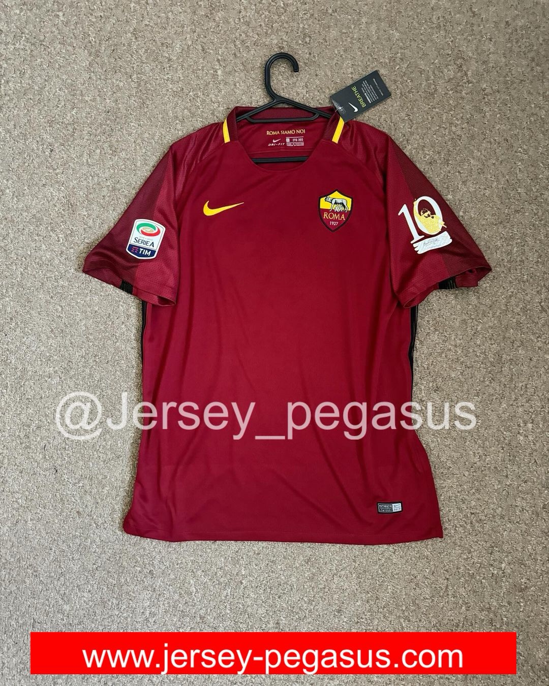 2017-2018 ROMA HOME JERSEY 2017-2018 ROMA HOME JERSEY