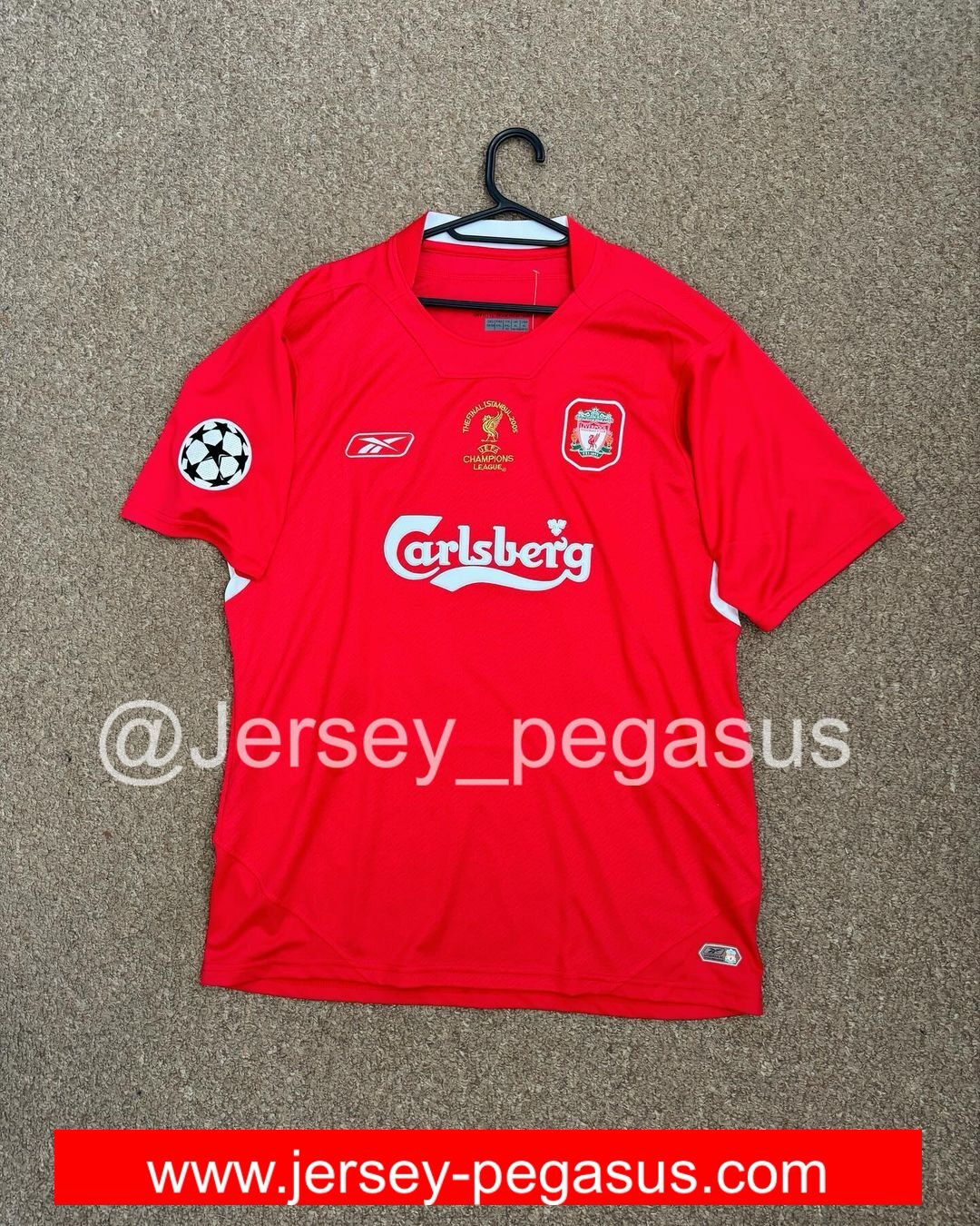 LIVERPOOL 2006 FINAL UCL JERSEY