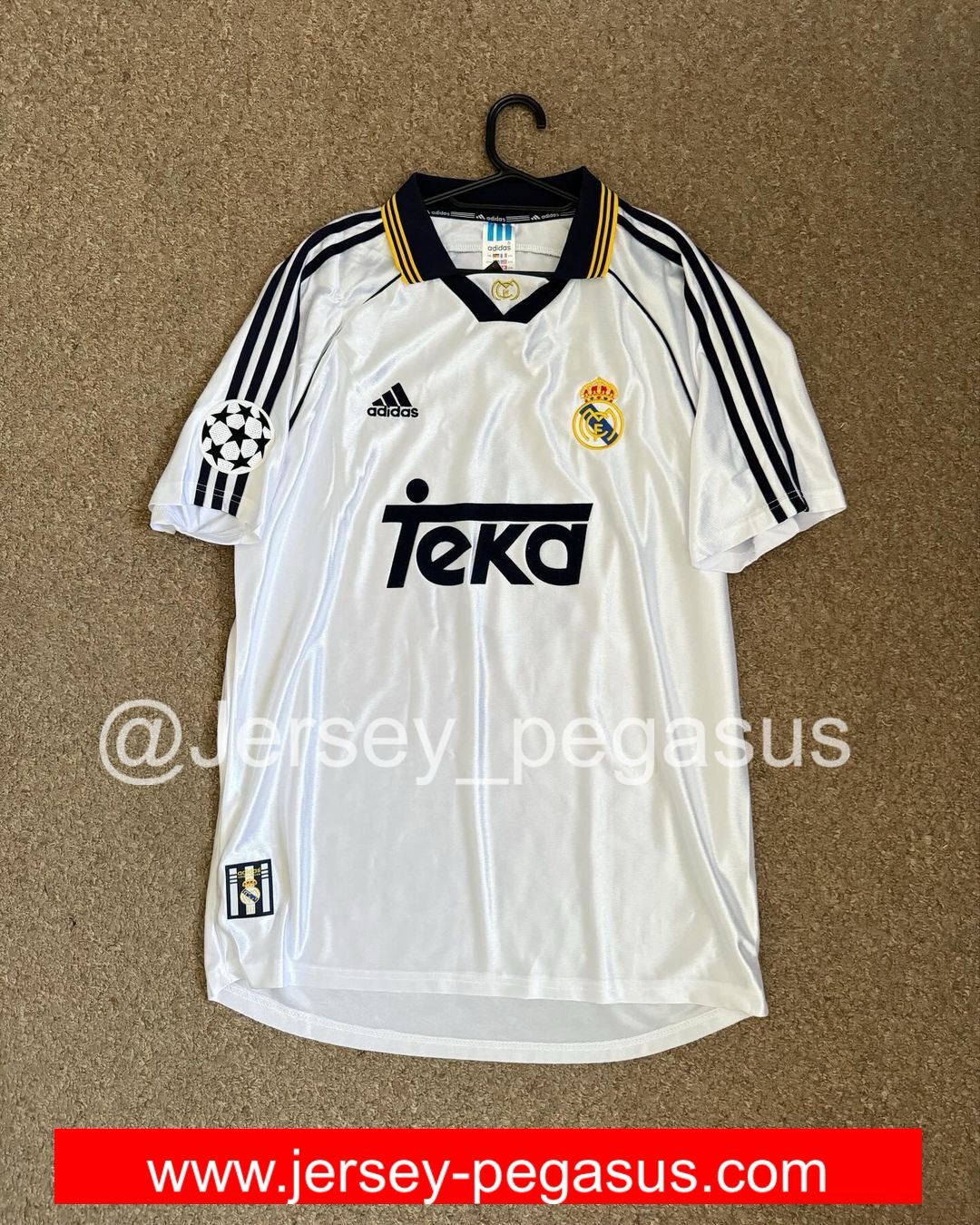 1999-2000 REAL MADRID HOME JERSEY 1999-2000 REAL MADRID HOME JERSEY