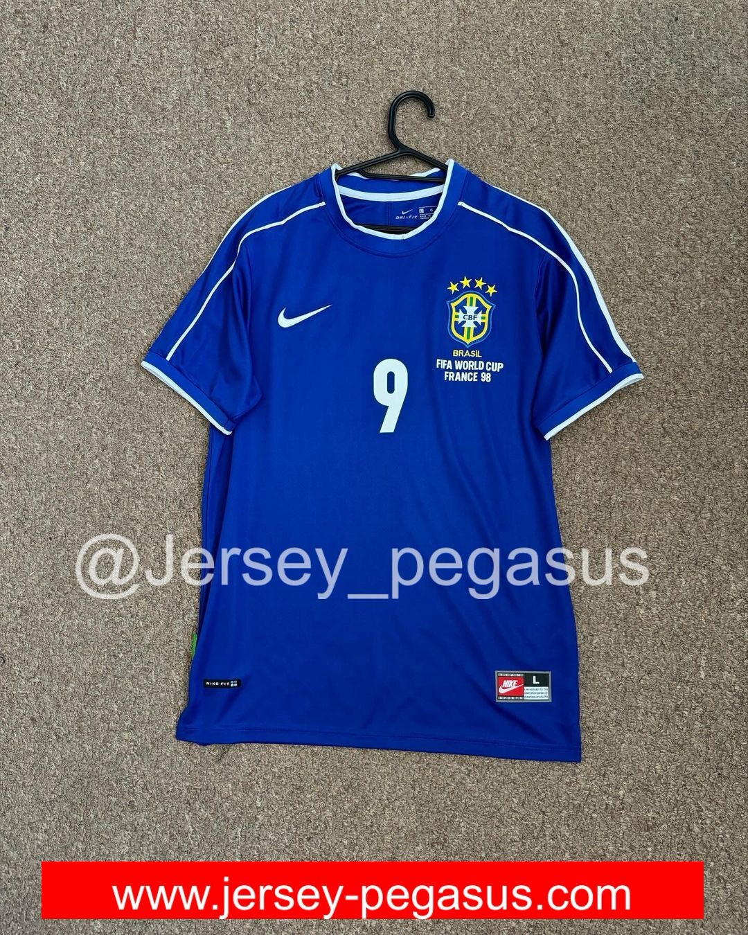 1998 BRAZIL WORLDCUP JERSEY