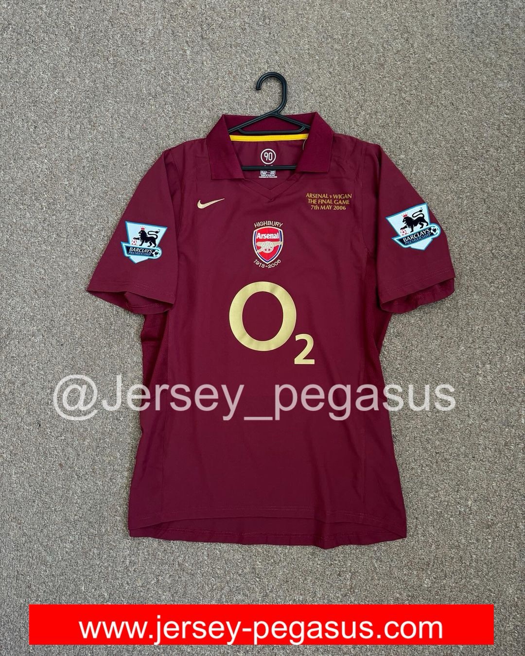 2005-2006 ARSENAL HOME JERSEY 2005-2006 ARSENAL HOME JERSEY