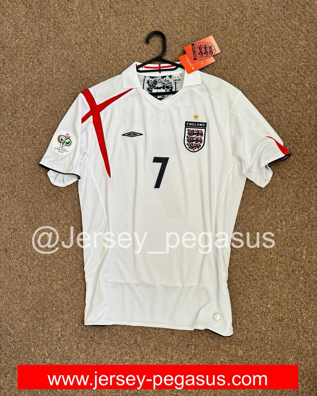 2006 ENGLAND HOME JERSEY 2006 ENGLAND HOME JERSEY