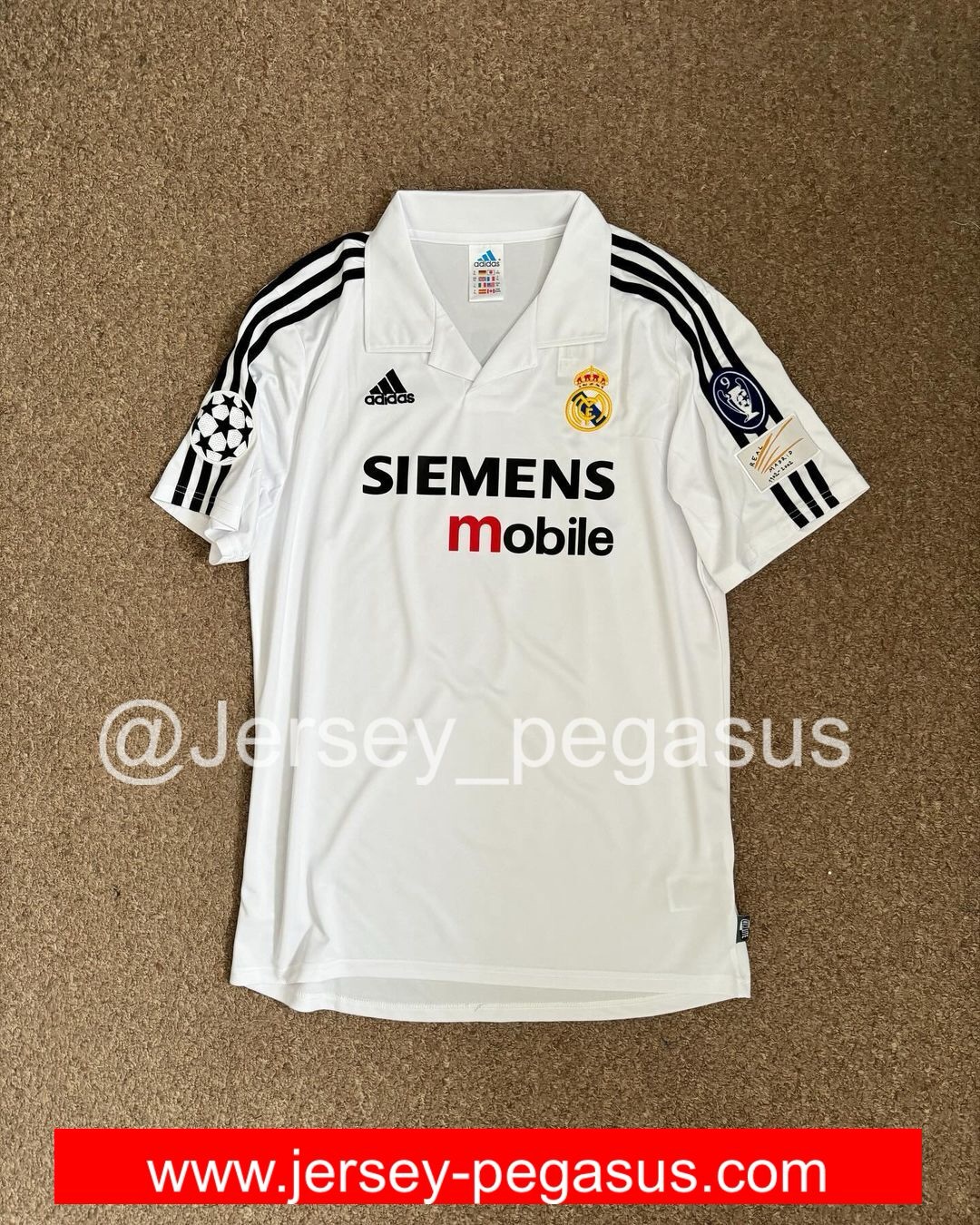 2002-2003 REAL MADRID HOME JERSEY