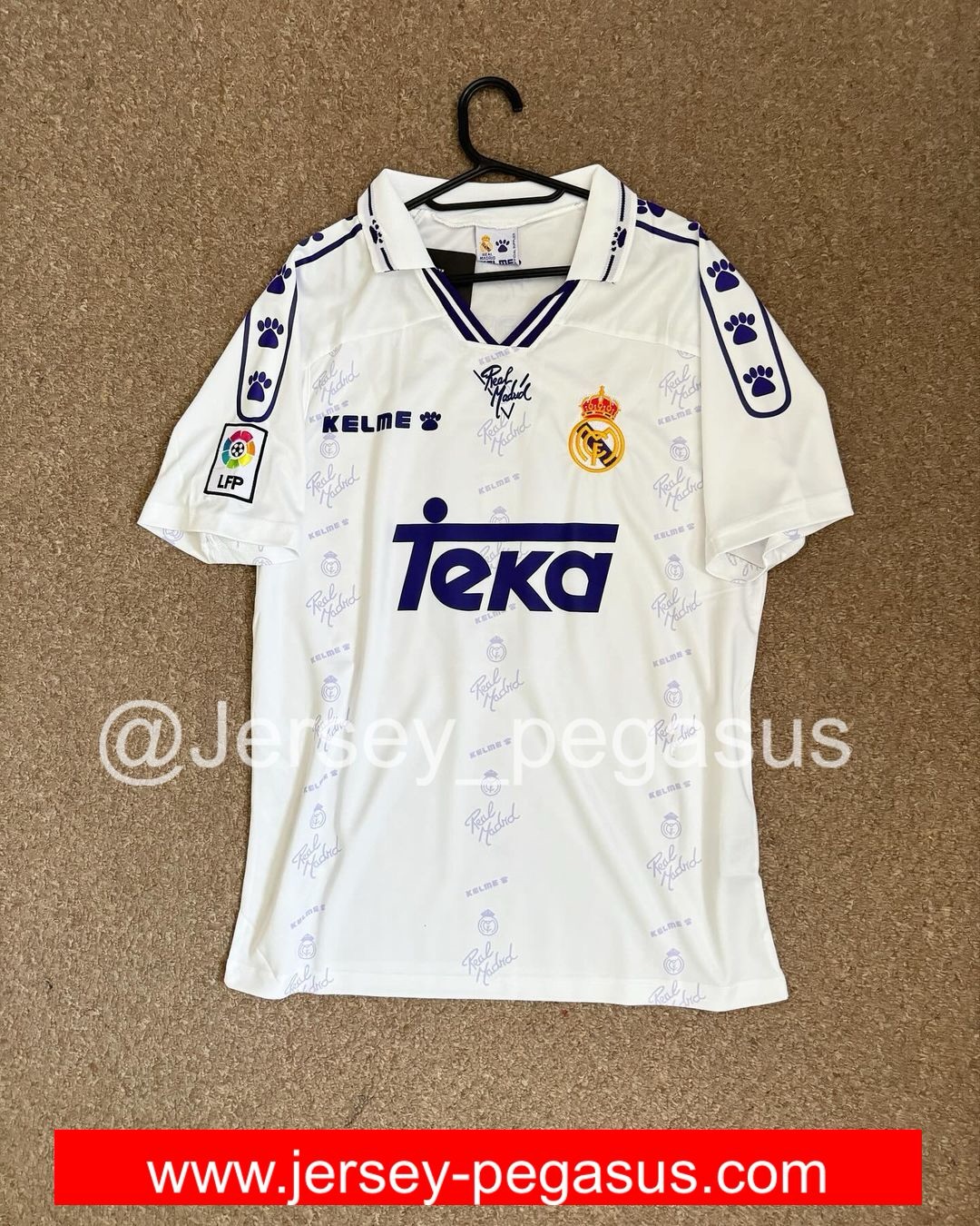 1994-1996 REAL MADRID HOME JERSEY