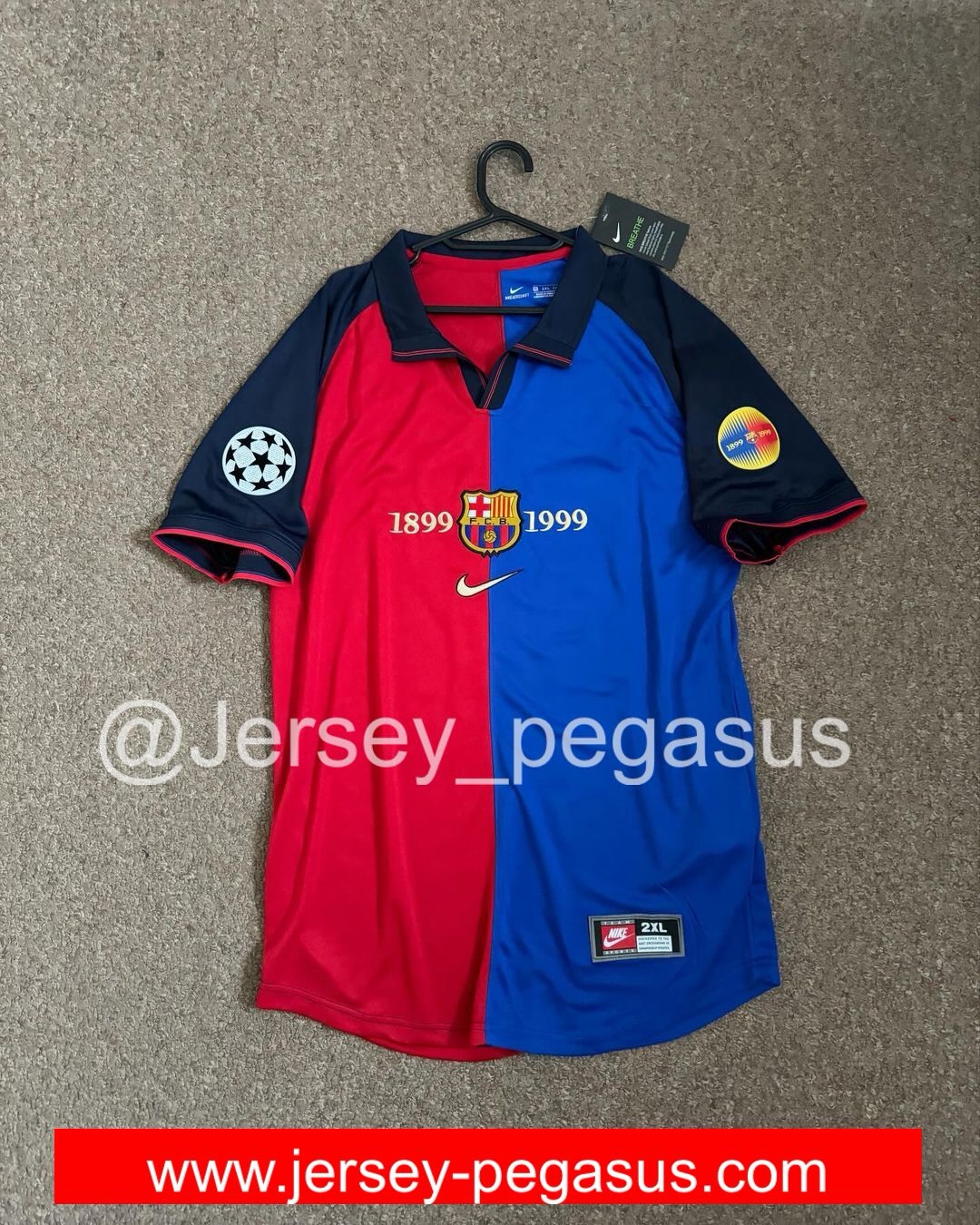 1899-1999 FC BARCELON HOME JERSEY 100th 1899-1999 FC BARCELON HOME JERSEY 100th