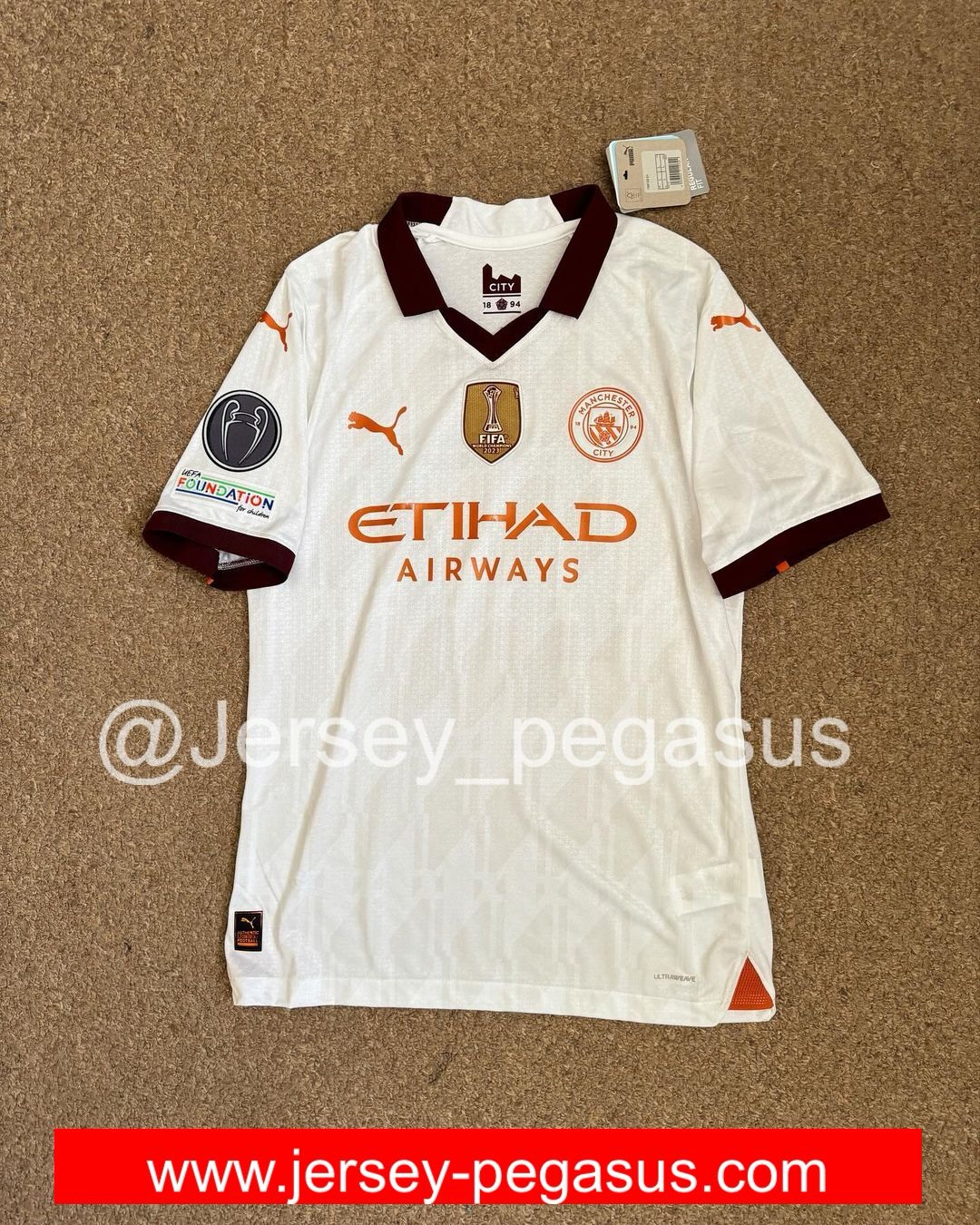 2023-2024 MANCHESTER CITY AWAY JERSEY 2023-2024 MANCHESTER CITY AWAY JERSEY