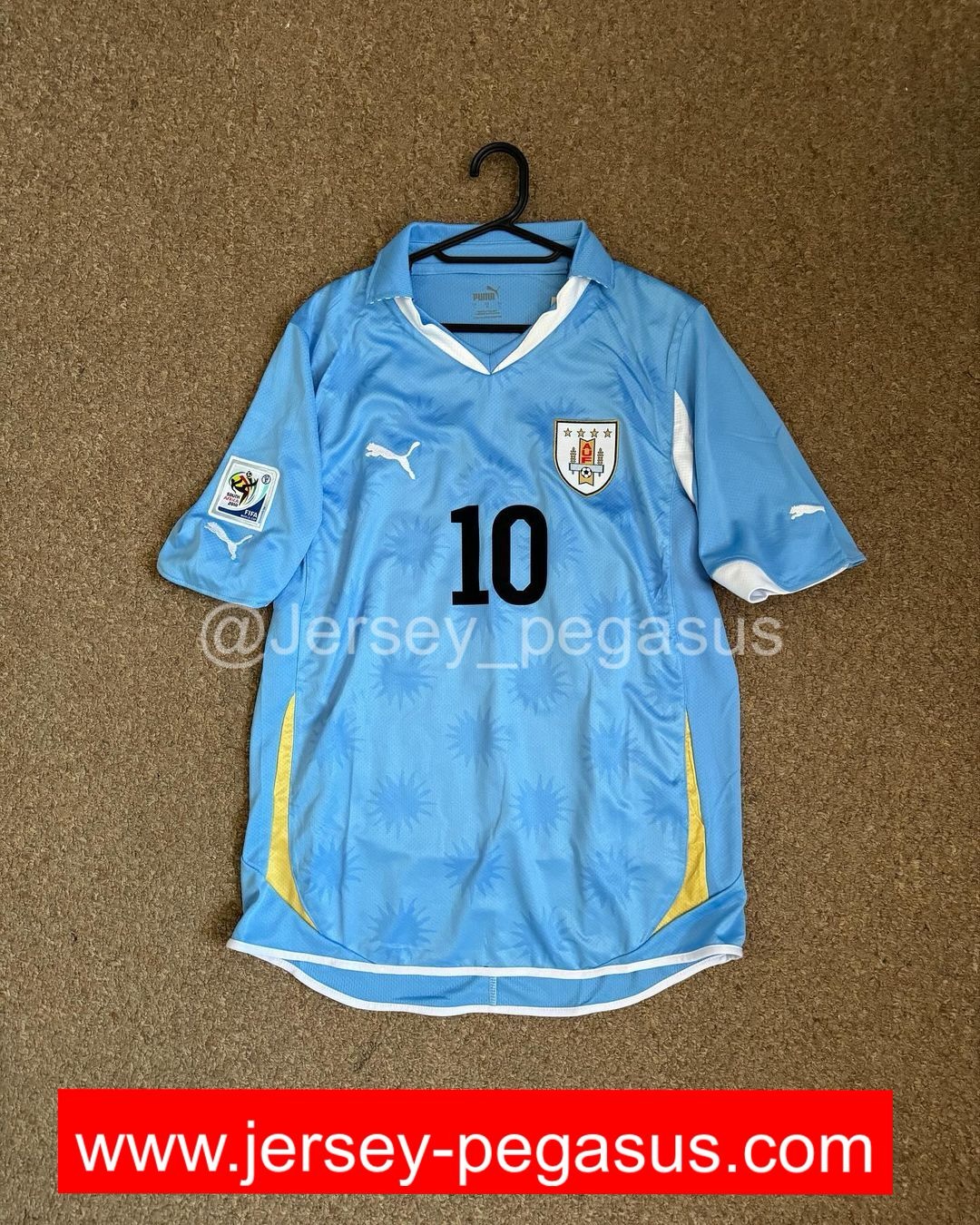 URUGUAY 2010 WORLDCUP JERSEY