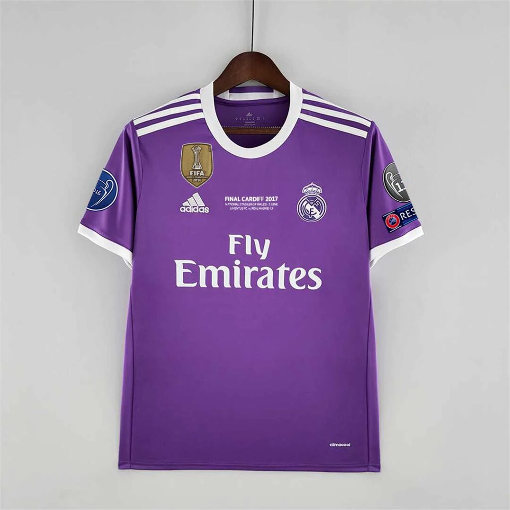 REAL MADRID 2017 FINAL UCL JERSEY