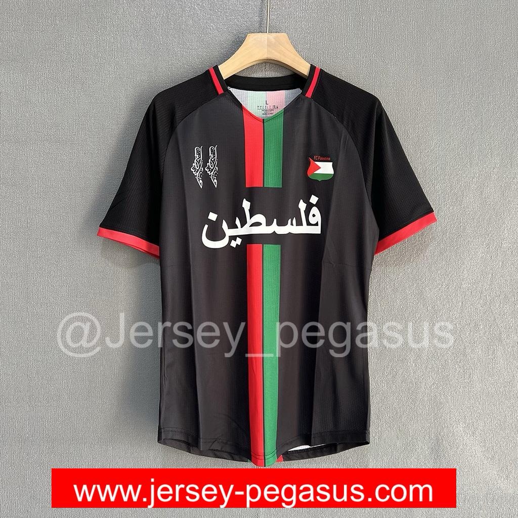 2024 PALESTINO BLACK JERSEY 2024 PALESTINO BLACK JERSEY