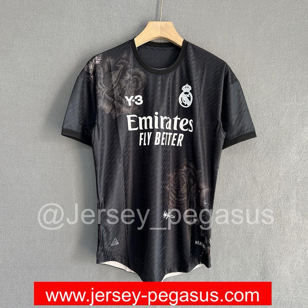 2023-2024 REAL MADRID 4TH BLACK JERSEY