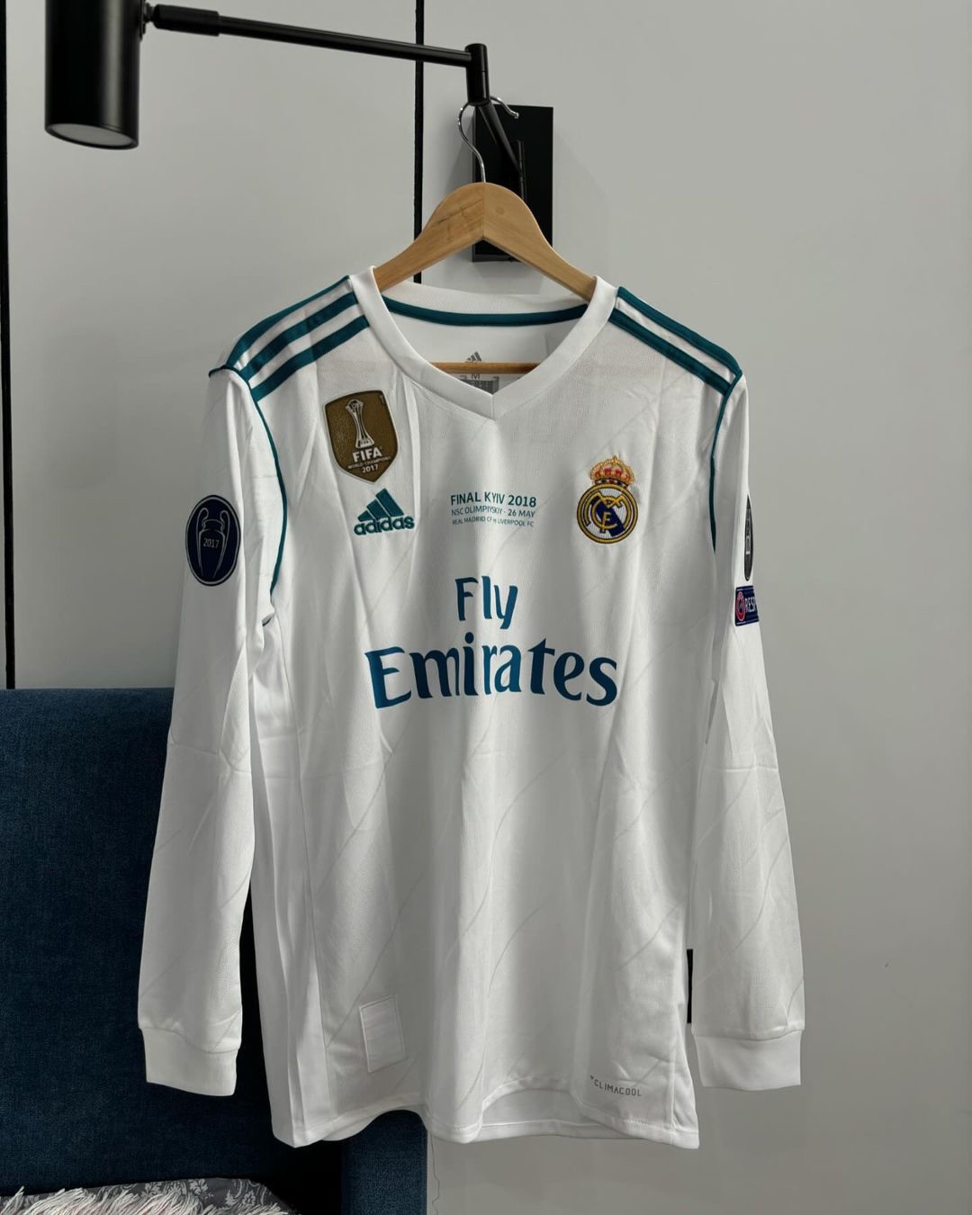 2018 FINAL UCL REAL MADRID LONG SLEEVE 2018 FINAL UCL REAL MADRID LONG SLEEVE