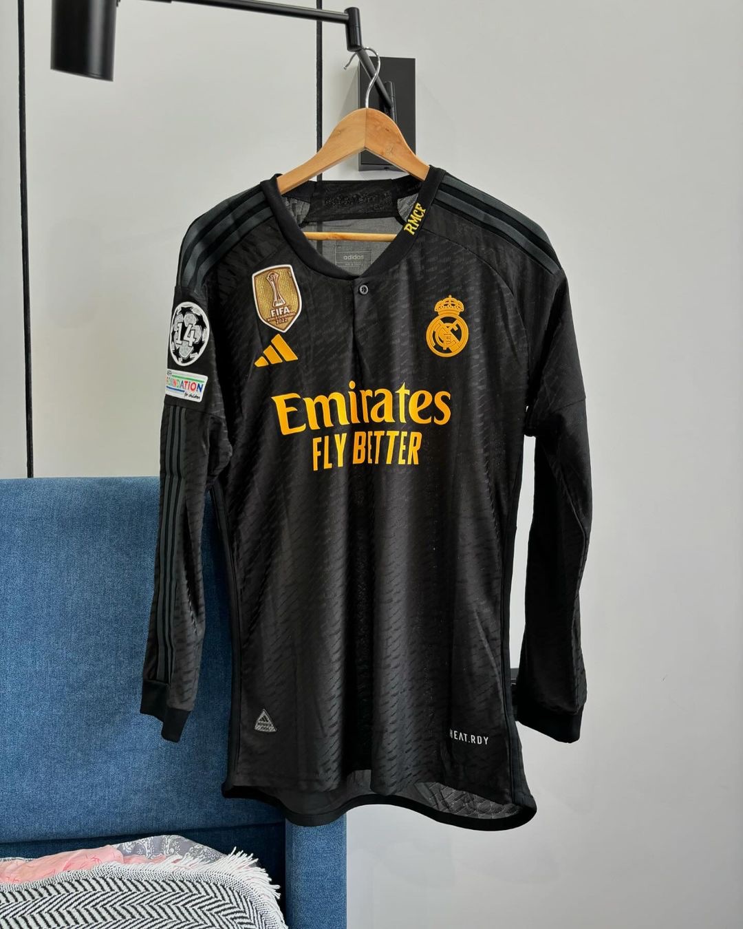 2023-2024 REAL MADRID LONG SLEEVE THIRD JERSEY