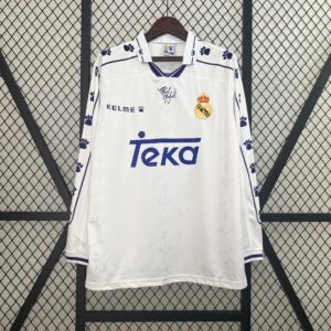 REAL MADRID 1996-1997 LONG SLEEVE HOME JERSEY