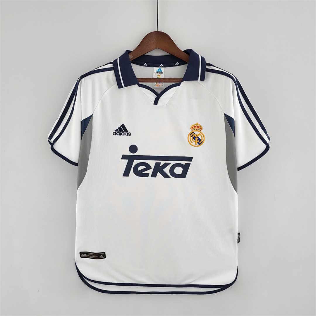 2000-2001 REAL MADRID HOME JERSEY