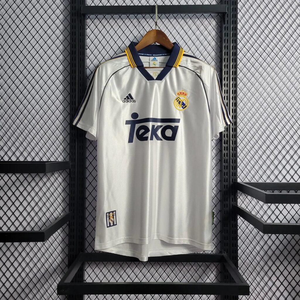 1999-2000 REAL MADRID HOME JERSEY