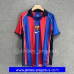2001-2002 FC BARCELONA HOME JERSEY
