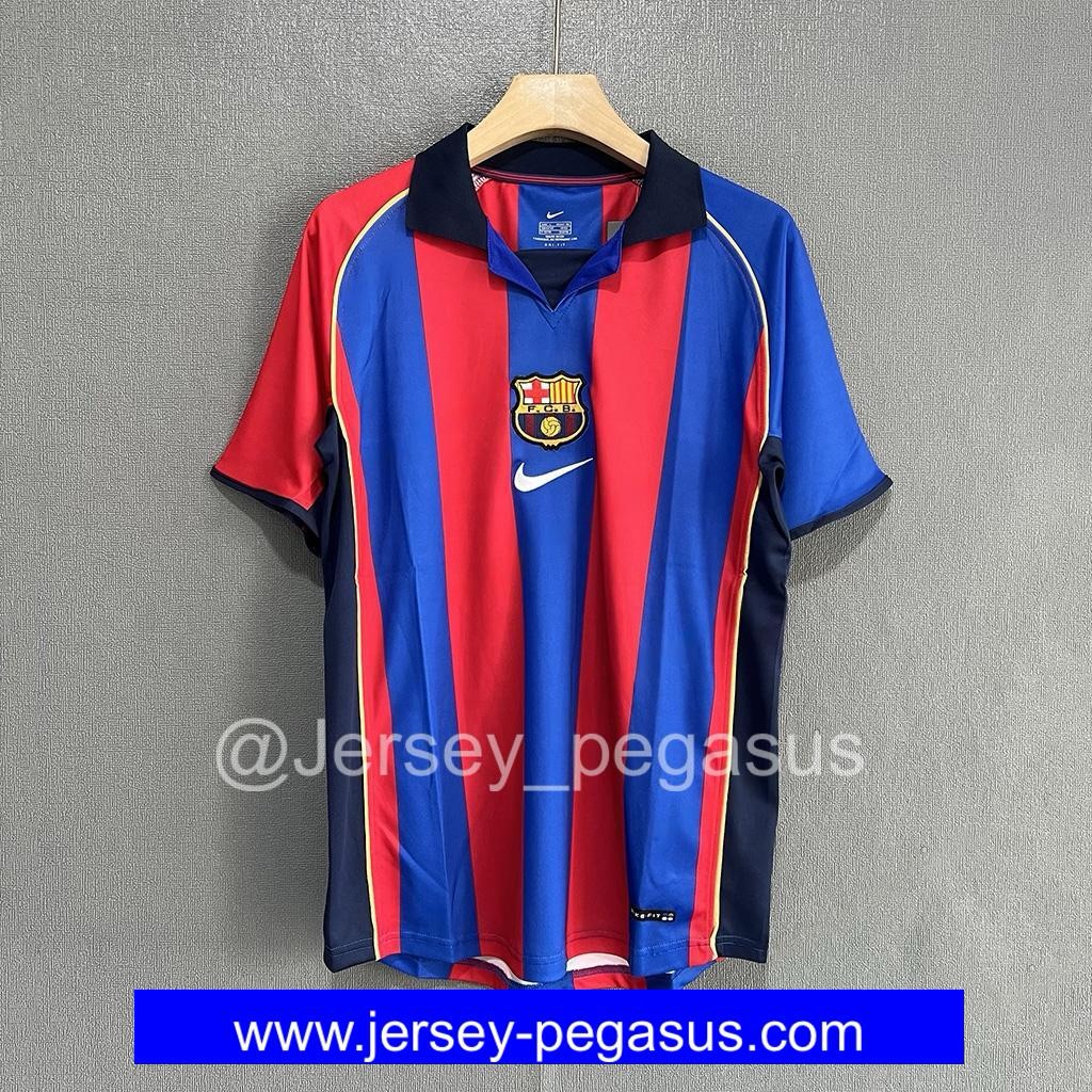 2001-2002 FC BARCELONA HOME JERSEY