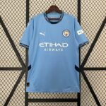 24-25 Manchester City Soccer Jersey Blue