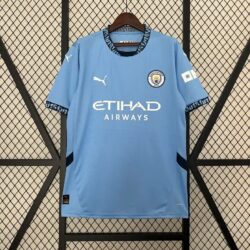 24-25 Manchester City Soccer Jersey Blue